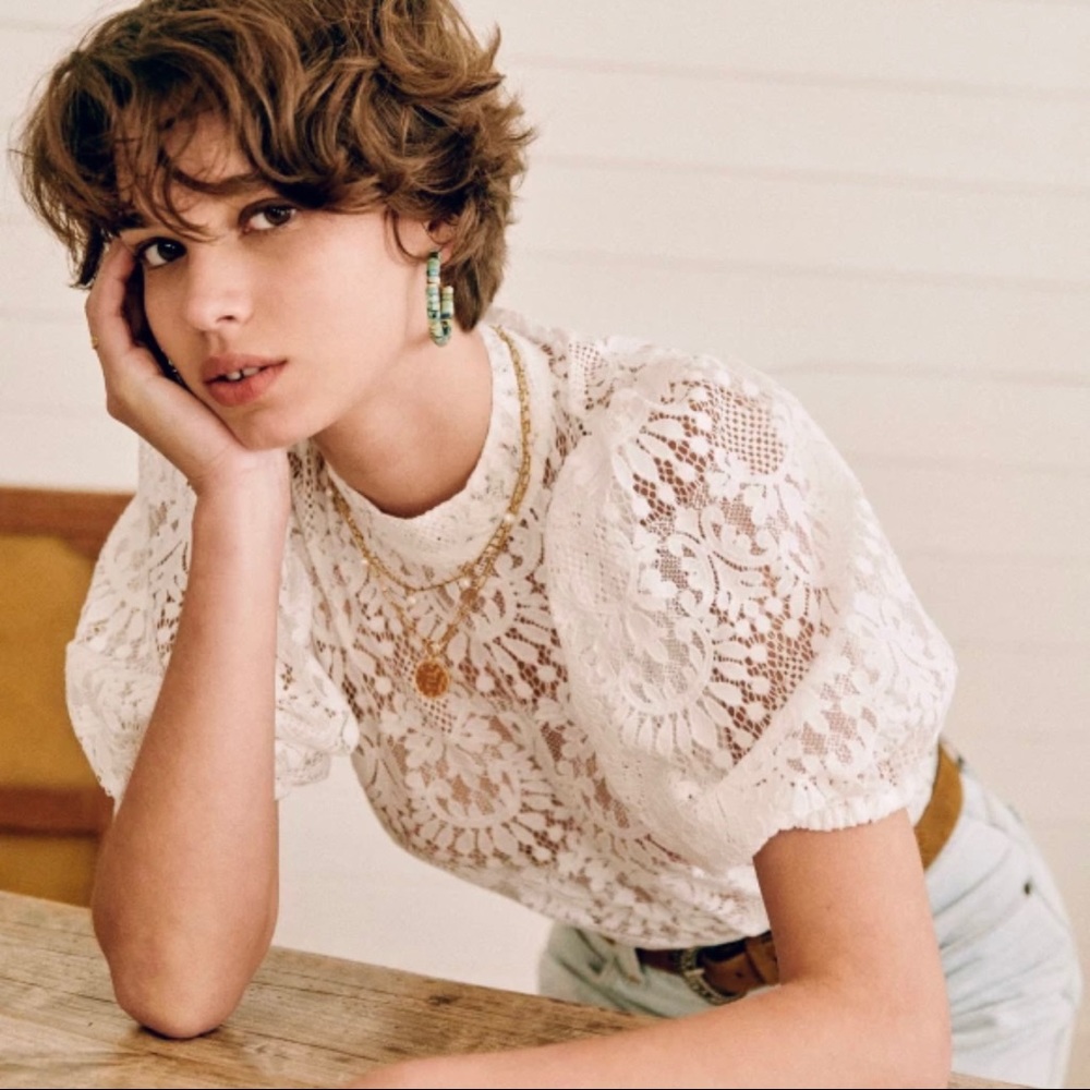 Sezane Mauranne Ercu Blouse 34/US2